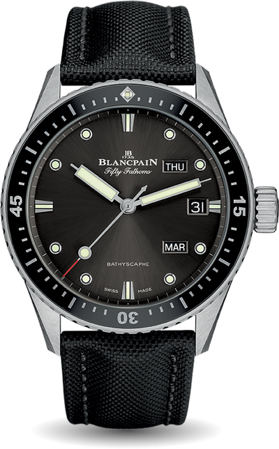 Fifty Fathoms Bathyscaphe Quantieme Annuel