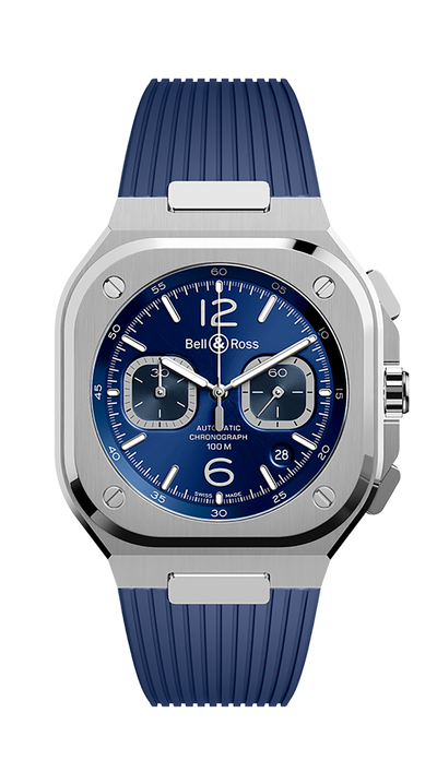 BR 05 CHRONO BLUE STEEL