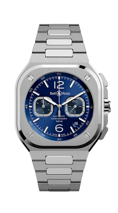 BR 05 CHRONO BLUE STEEL